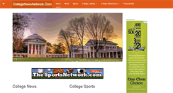 Desktop Screenshot of collegenewsnetwork.com