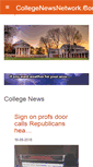 Mobile Screenshot of collegenewsnetwork.com